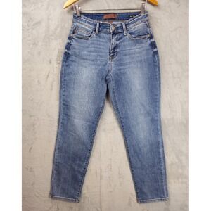 Judy Blue Los Angeles Slim Fit Womens Blue Jeans Size 5 (27) Ankle Stretch